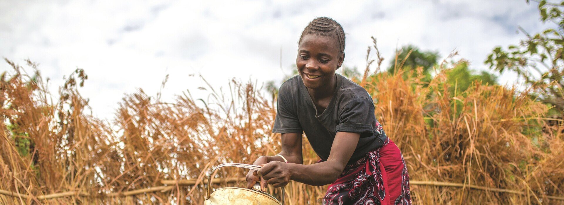 Oxfam annual report banner