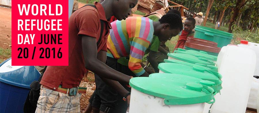在坦桑尼亞的Nduta難民營，樂施會為超過47,000名難民提供清潔食水。