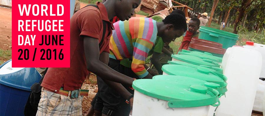 Oxfam is providing 47,000+ refugees with clean drinking water in the Nduta camp, Tanzania.