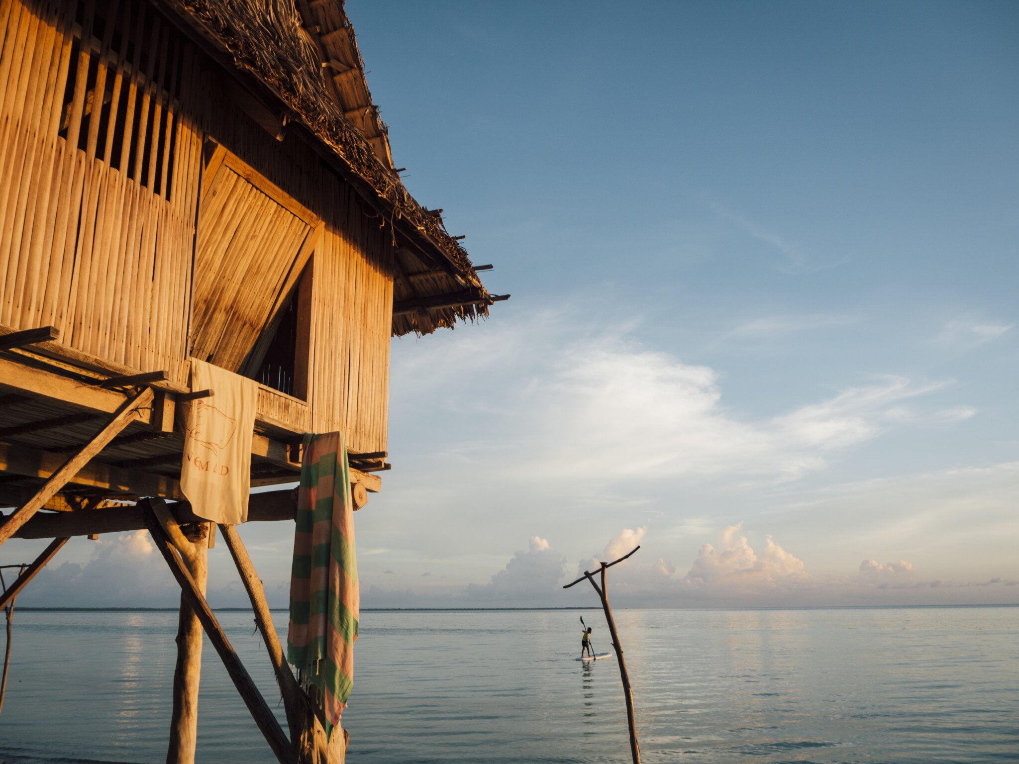 House next to the sea