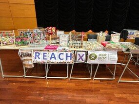 School organised charity bazaar to raised funds to support Oxfam's alleviation programmes in Hong Kong and oversea.