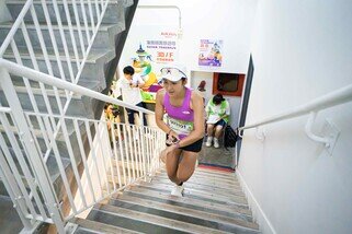 Macau trail runner, Vivi Cheung, captured the moments from the starting to the finishing point.
