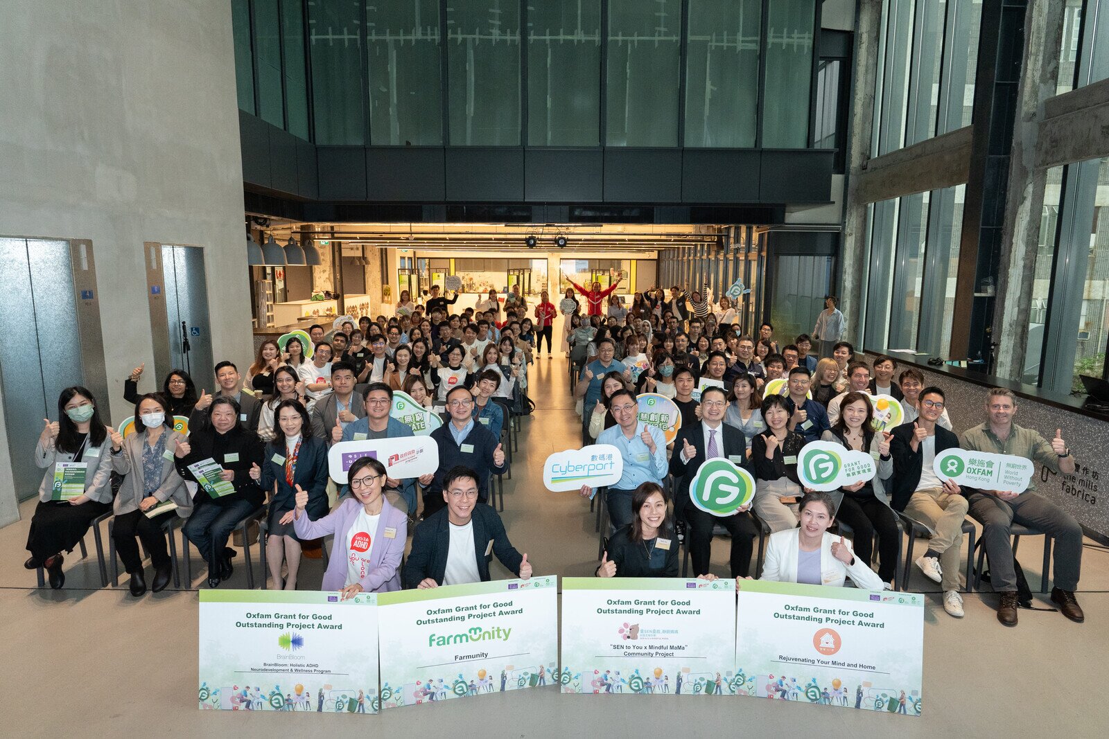 Oxfam Grant for Good "Beyond Measure: Annual Outstanding Project Award Ceremony cum Showcase Day" was successfully held on 12 April 2025 at The Mills, honouring four exemplary initiatives that demonstrate transformative social impact.