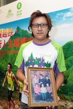 Tse Chi Kin, who will participate in Oxfam Trailwalker for the third time, shared the power of his family support and would like to encourage the public to be more optimistic.