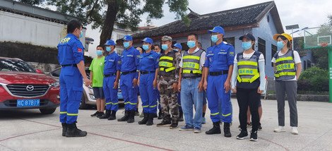 樂施會的合作夥伴組織桂林市「藍天救援隊」