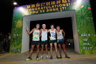 Their team members are (from left to right) Wong Ho Chung, Tsang Fuk Cheung, Woody Wu Man Tsun and Joseph Yeung Chi-shing. 