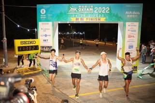 In just in 11 hours and 38 minutes, team no. 8006 was the first team to complete Oxfam Trailwalker (OTW) 2022. 