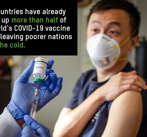 Image of Small group of rich nations have bought up more than half the future supply of leading COVID-19 vaccine contenders