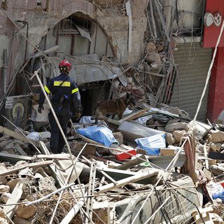 黎巴嫩貝魯特大爆炸救援工作